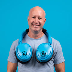 JLab Blue XL Speaker Headphones